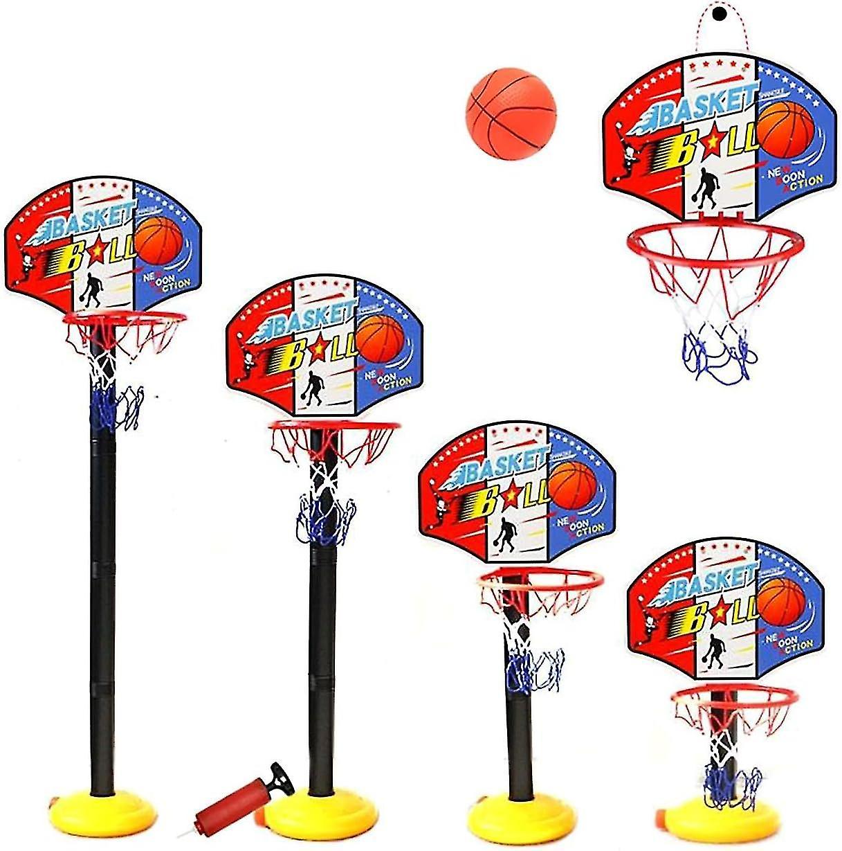 Bxs Kids Basketball Hoop And Stand - Adjustable Height, Portable Indoor/outdoor