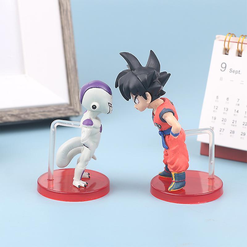 unbrand Anime Dragon Ball Ichibansho Wcf Son Goku Frieza Look At Each Other Figure Model OneSize