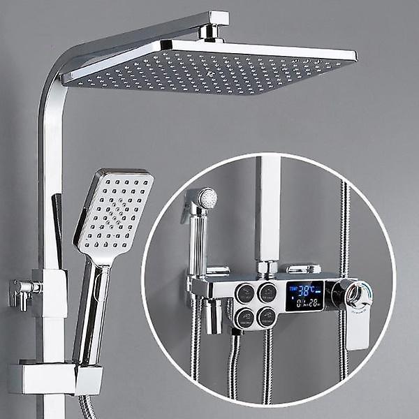 Slowmoose Hot And Cold Digital Shower Set- Faucet Digital System D2-thermostatic