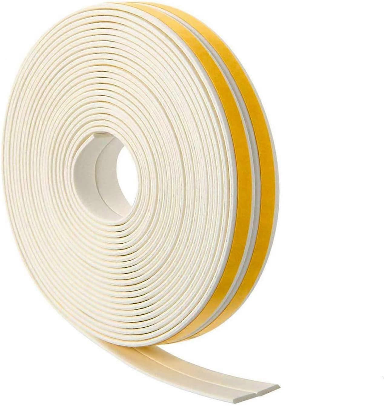 Wonderful Door Window Sealing Strip - 10m Total Length - Rubber Seal Window - Foam Tape Window - Sealing Strips