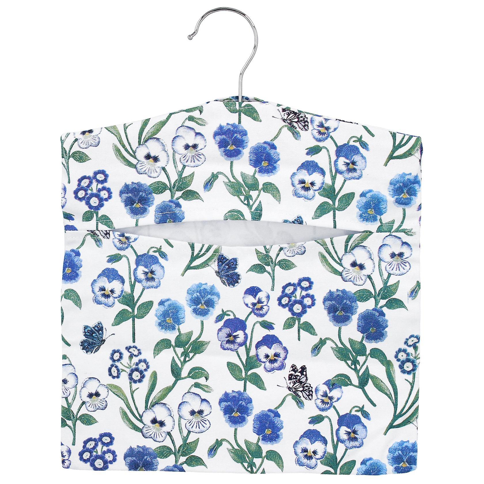 Gisela Graham Violet Design Peg Bag