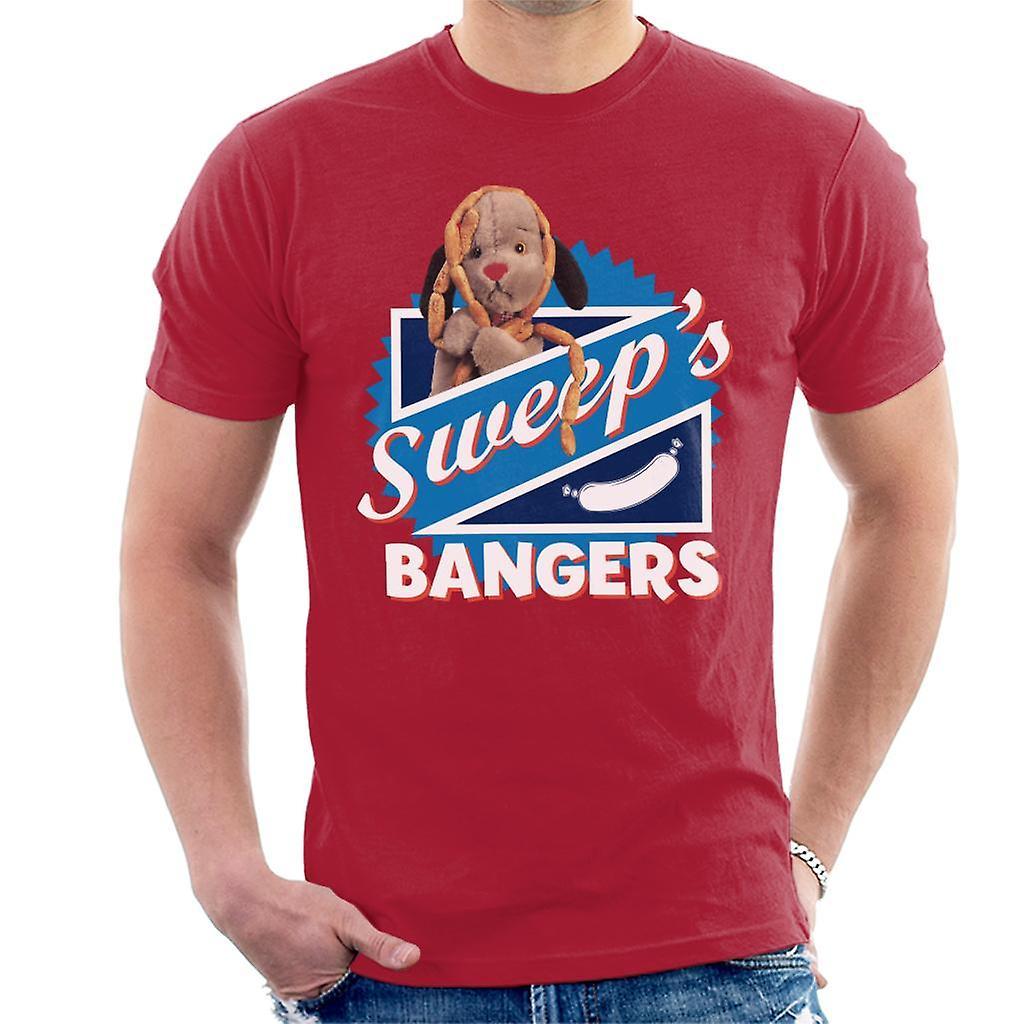 Sooty Sweep's Bangers Men's T-Shirt Cherry Red Medium