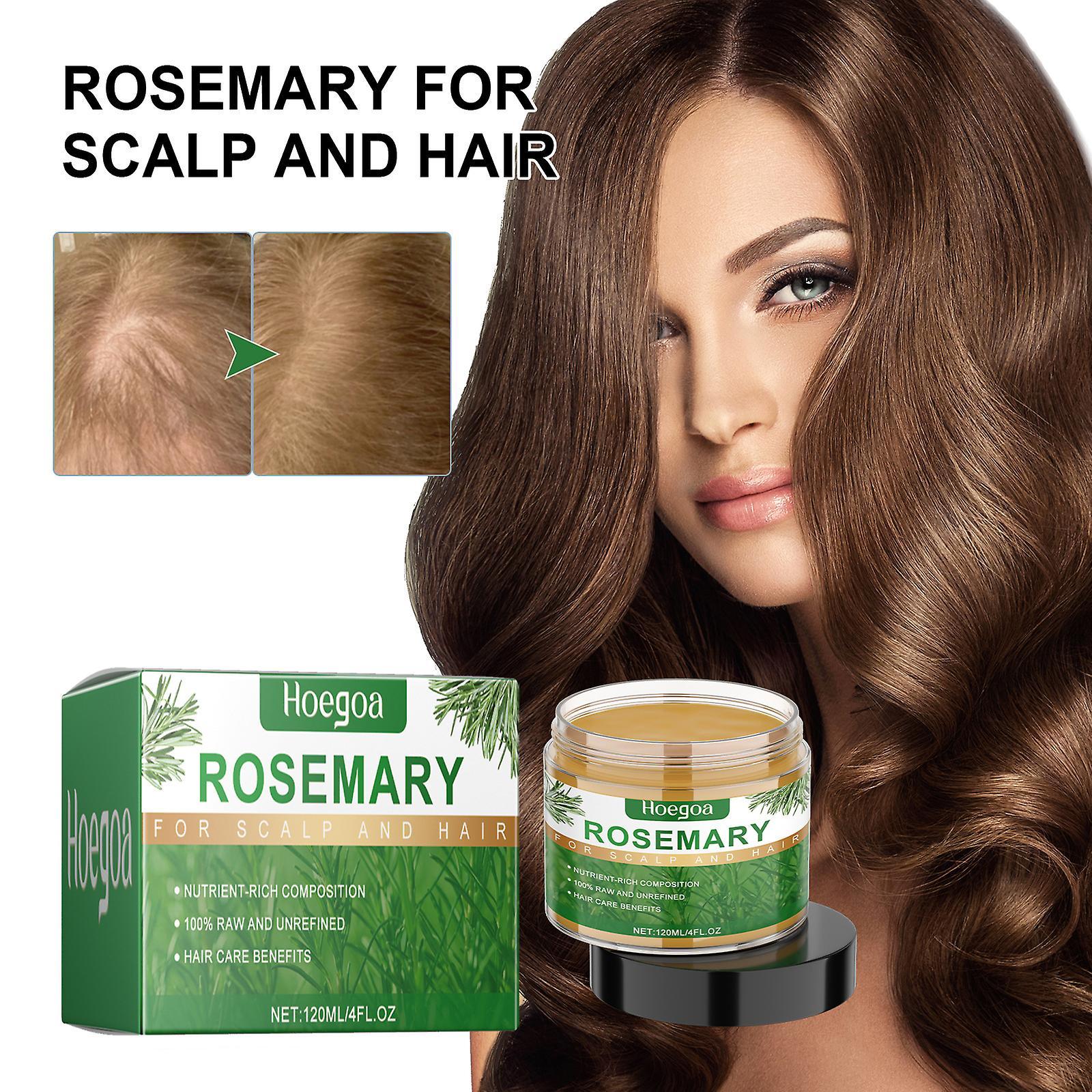 Frusde Rosemary Hair Mask, Rosemary Hair Mask for Dry Damaged Hair with Collagen, Hair Treatment Mask, Deep Conditioner Rosemary Hair Mask 3pcs