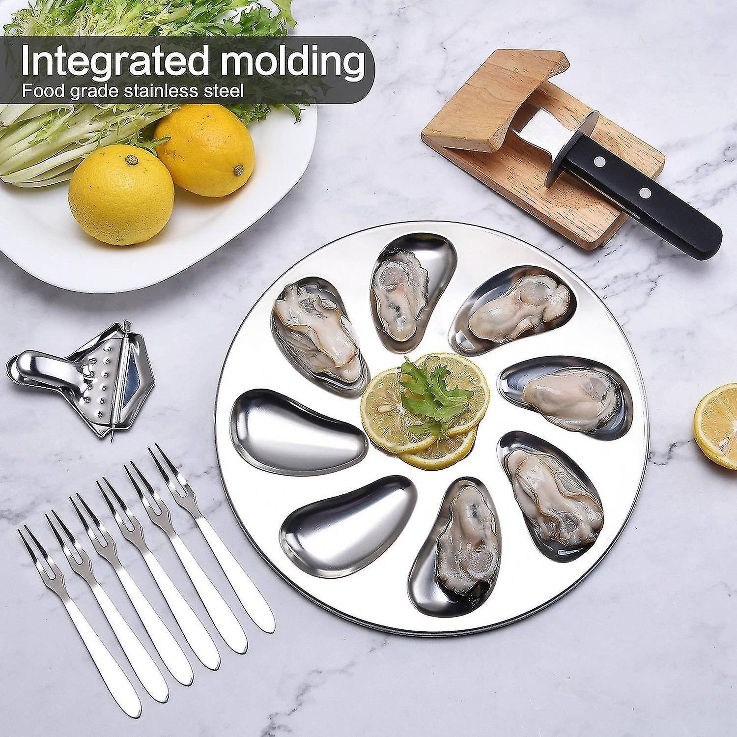 Guangzhou Yunlong Trading Co., Oysters Shucking Clamp Oysters Knife Shucker Set Oysters Shucking Clamp Seafood Tools