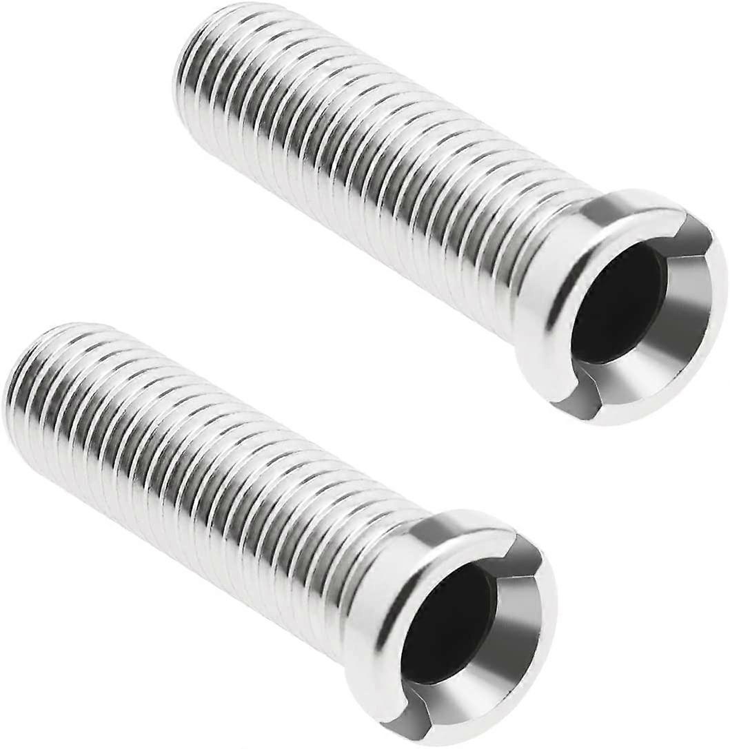 Tinor 2pcs 304 Stainless Steel Kitchen Sink Strainer Screw Threaded Waste Strainer Screw Connector M1245mm Sink Bolt Screw for Basin Sink Strainer ...