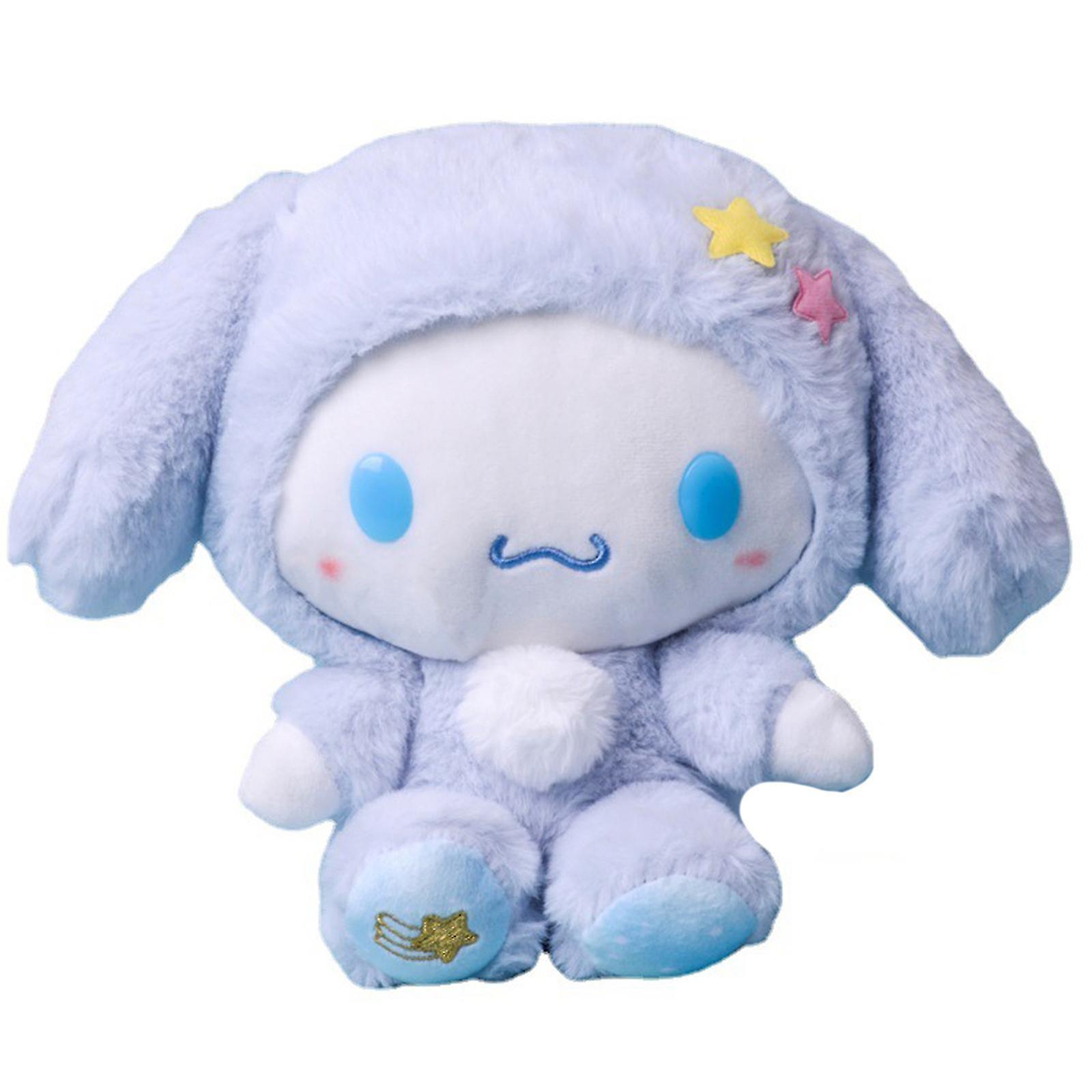 Elciaicle Sanrio Series Cartoon Pendant 23cm Melody Plush Doll Toy Gift Cinnamoroll