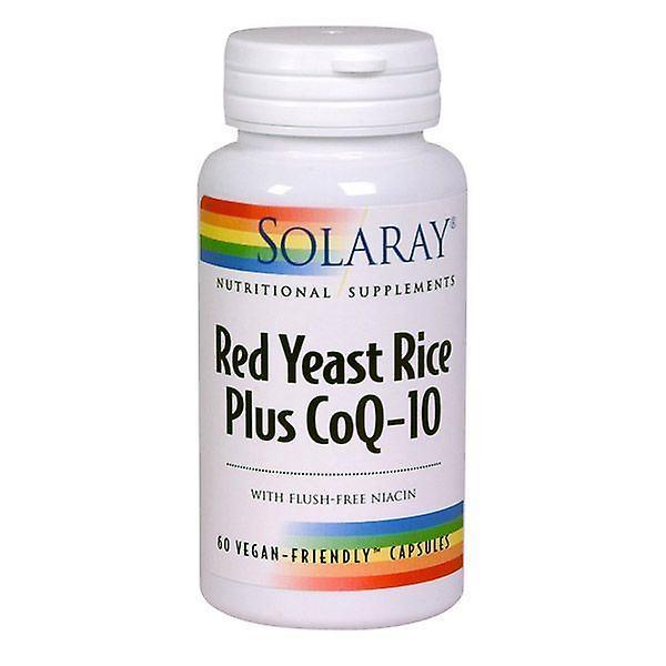 Solaray Red Yeast Rice + Co-Q10 Capsules 60 (1374)