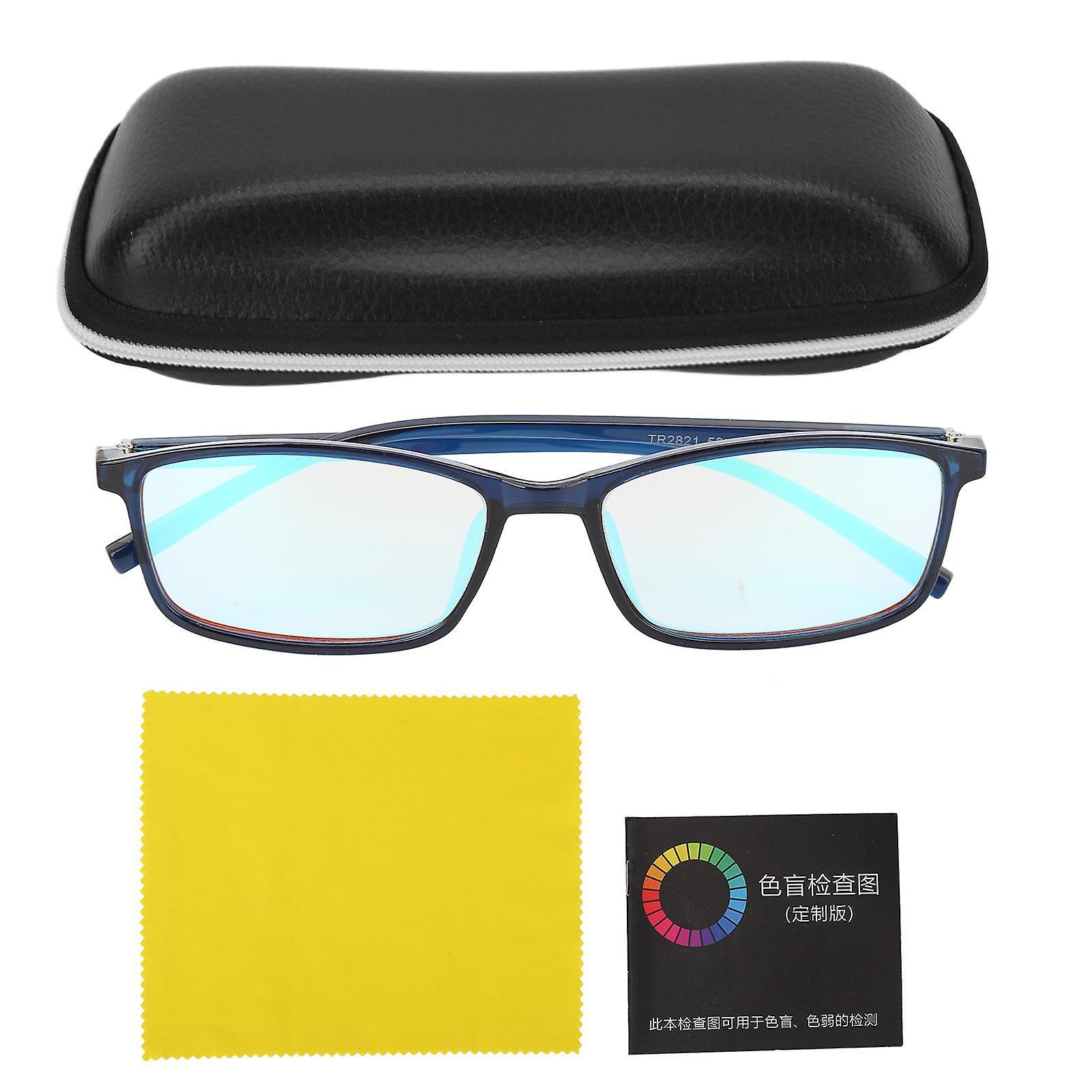 Color Blind Glasses Color Blindness Glasses - Red Green Outdoor Correcting Glasses for Driving - Men and Women with Protective Case