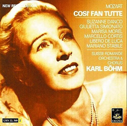 Urania Karl B hm - Cosi Fan Tutte  [COMPACT DISCS] USA import