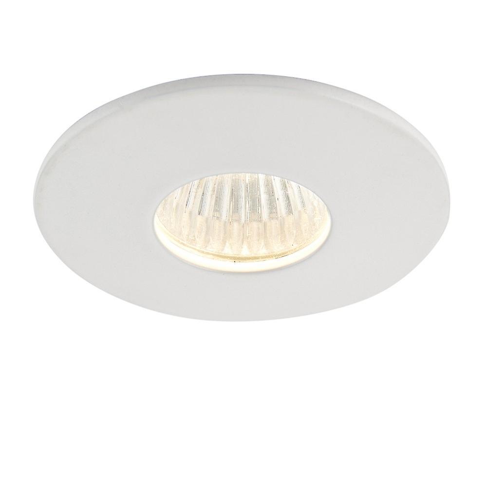 Saxby Lighting (Poole) Lalo Bathroom Recessed Downlight 3000K IP44 4W Matt White Paint