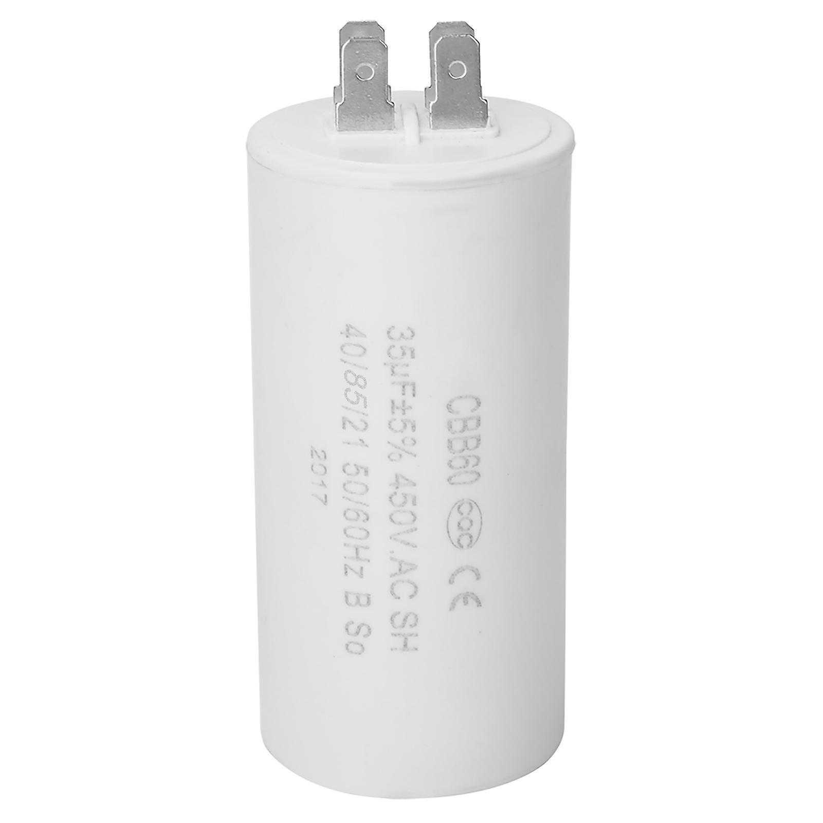 Motor Capacitor 450V 35uf Motor Running Start Capacitor - CBB60 Eco-Friendly, 4 Pin