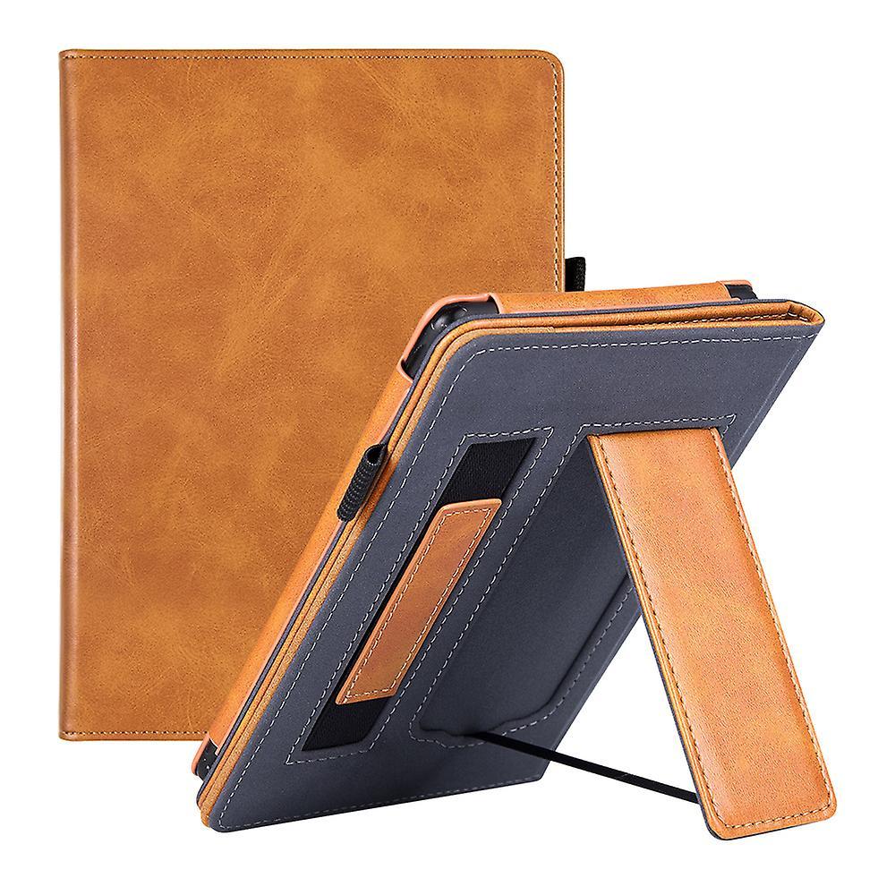 Jntworld Kindle Paperwhite Signature Edition Case PU Leather (6.8 in, 11th Gen 2021) AU Brown