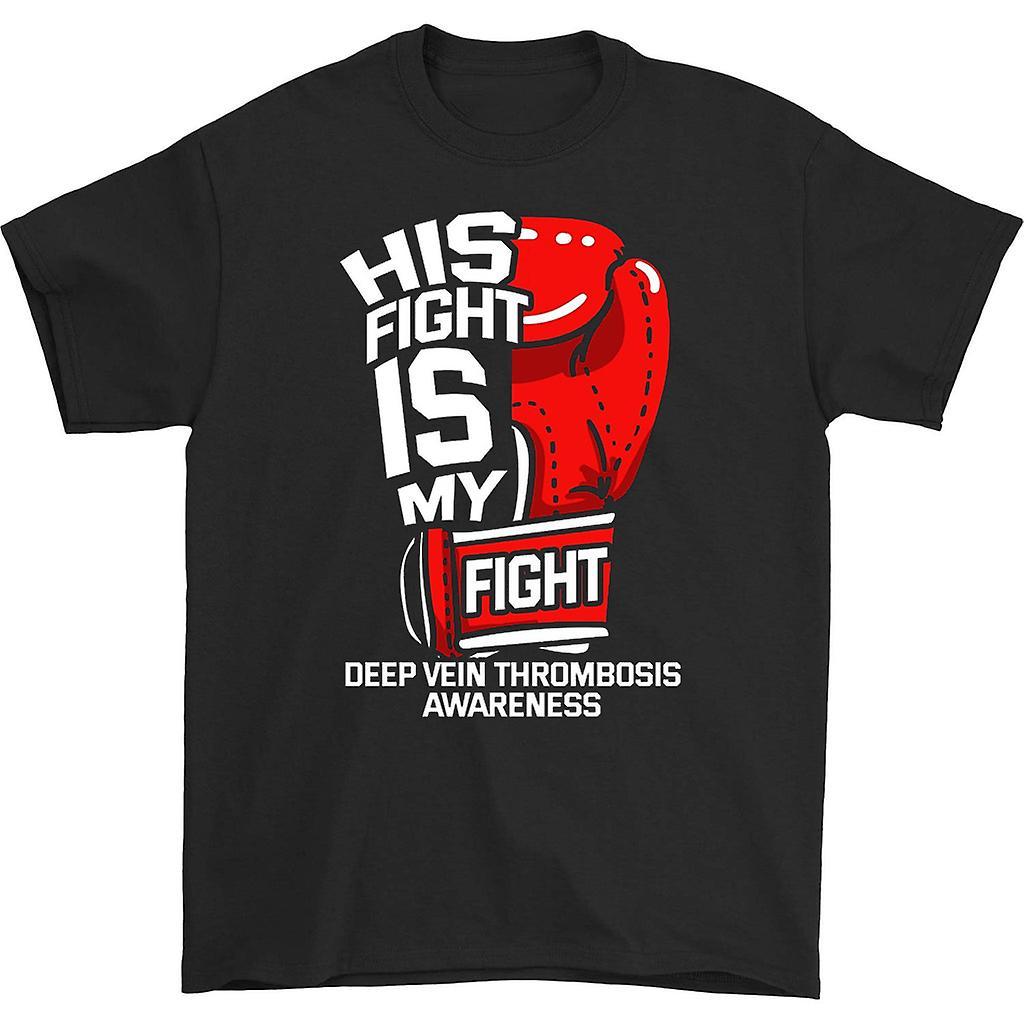 HISHARK His Fight is My Fight T-shirt Black XL