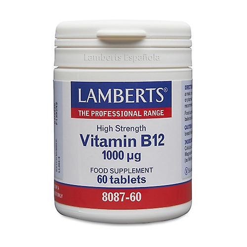 Lamberts B12 vitamin 60 tablets of 1000mg