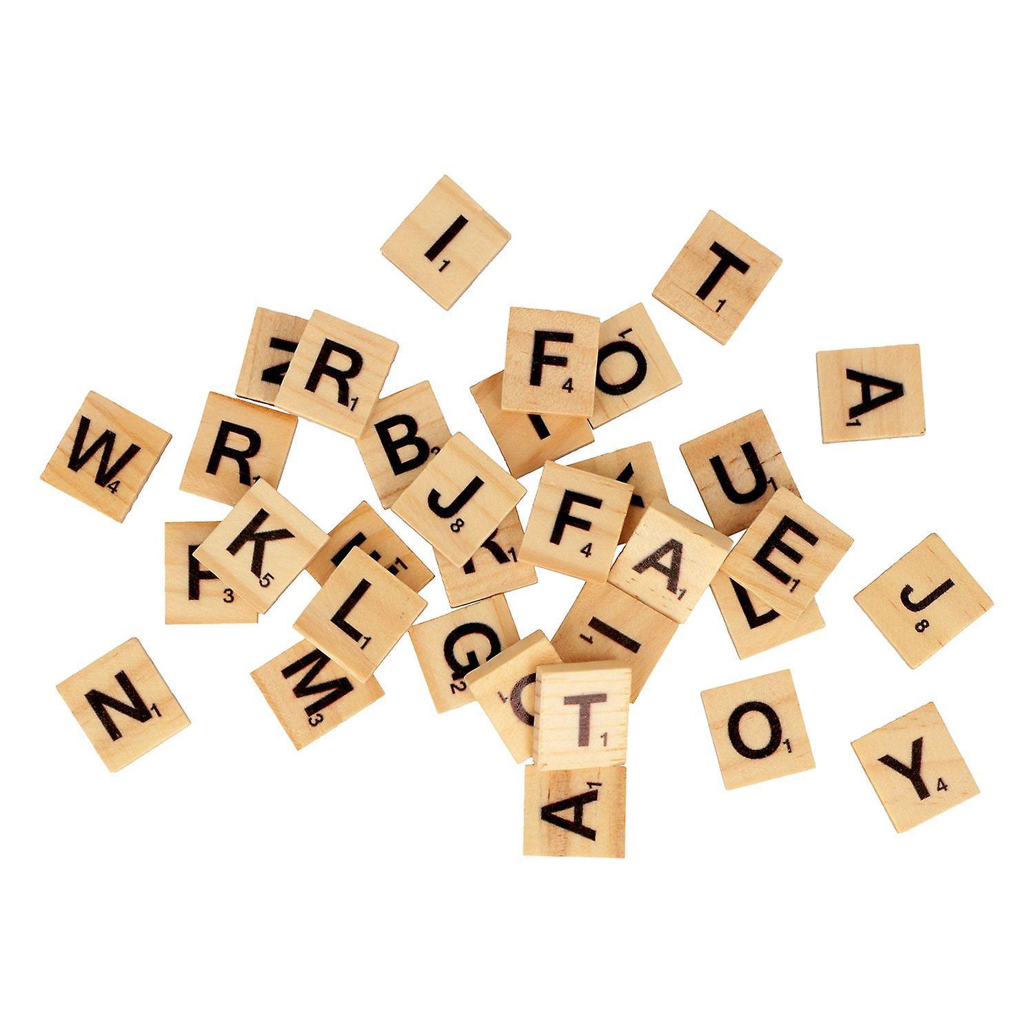 Artemio Wooden scrabble letters Beige