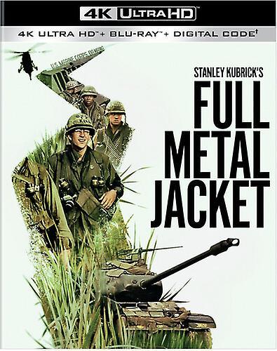 Warner Home Video Full Metal Jacket  [ULTRA HD BLU-RAY REGION: A USA] With Blu-Ray, 4K Mastering, 2 Pack USA import