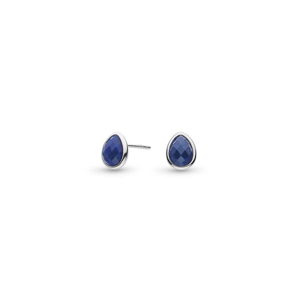 Women's Kit Heath Coast Pebble Azure Gemstone Stud Earrings 30174LP