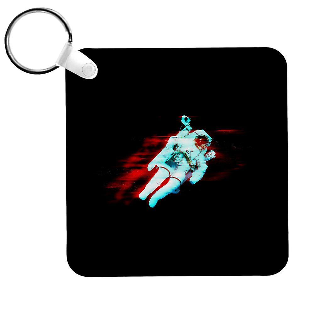 NASA Free Flight Astronaut Keyring Black 5cm x 5cm