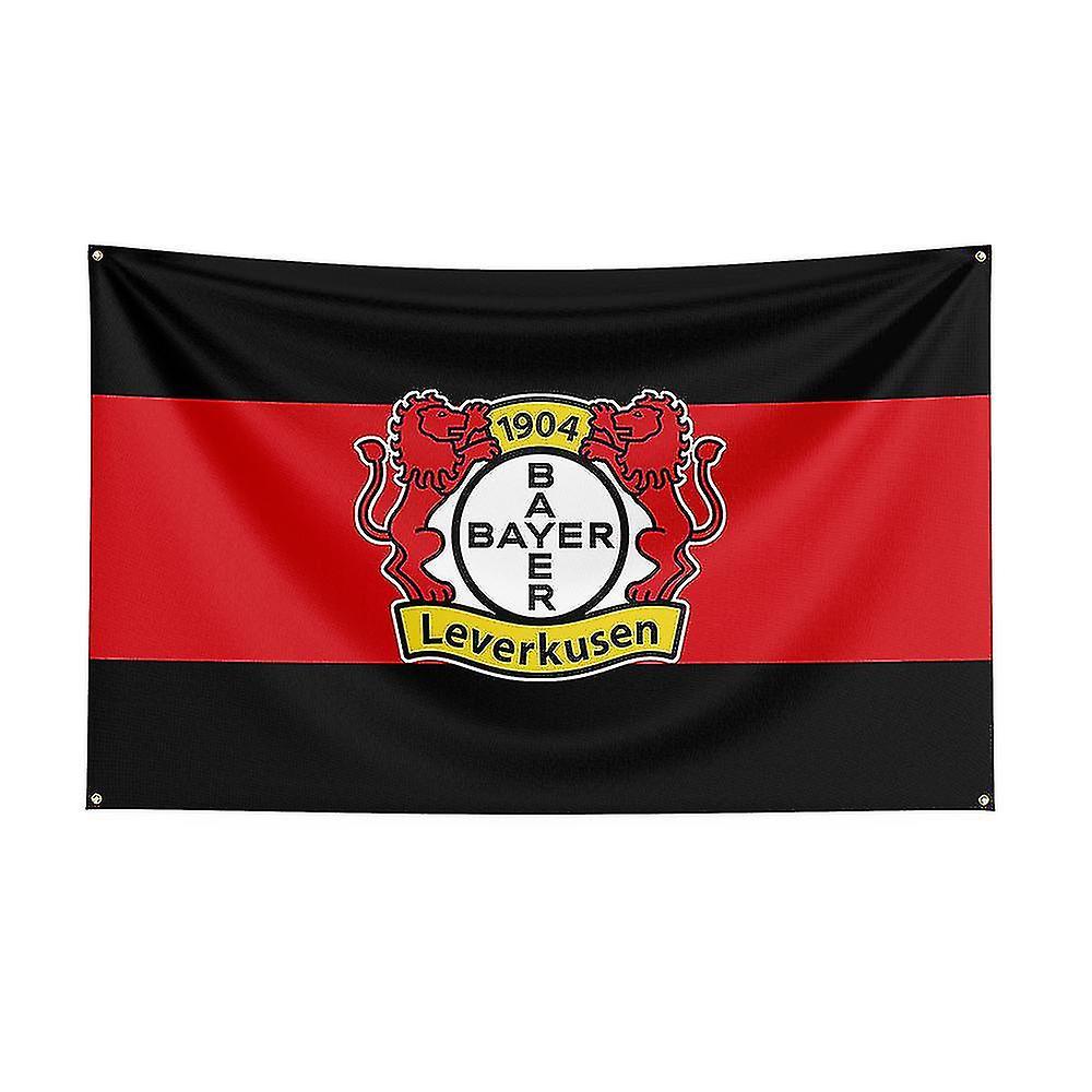 Unbrand Born Pretty 3x5 Bayer 04 Leverkusen Flag Polyester Printed Racing Sport Banner For Decor A 60 x 90cm