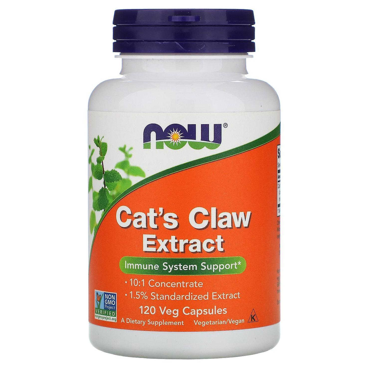 Now Foods, Cat's Claw Extract, 120 Veg Capsules