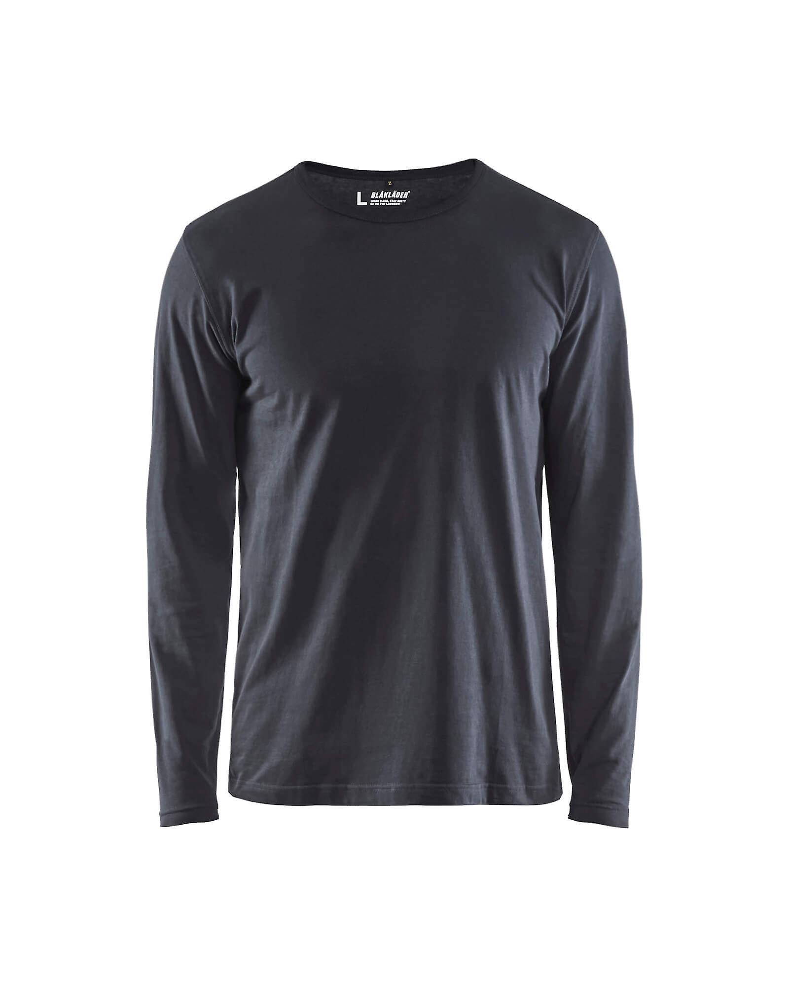 Blaklader 3500 long sleeve t-shirt - mens (35001042) Dark grey M