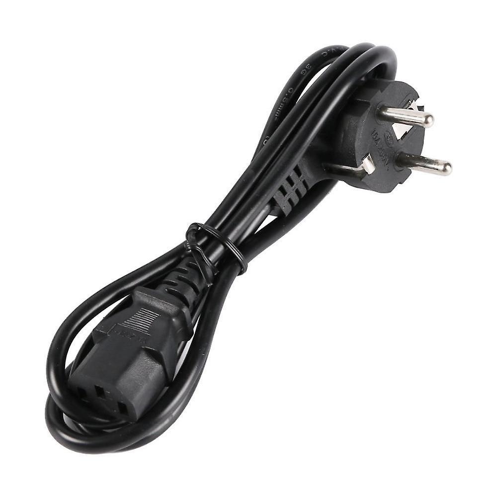 Slowmoose 3 Prong Us And Eu Plug - Ac Power Cord Cable For Laptop / Pc