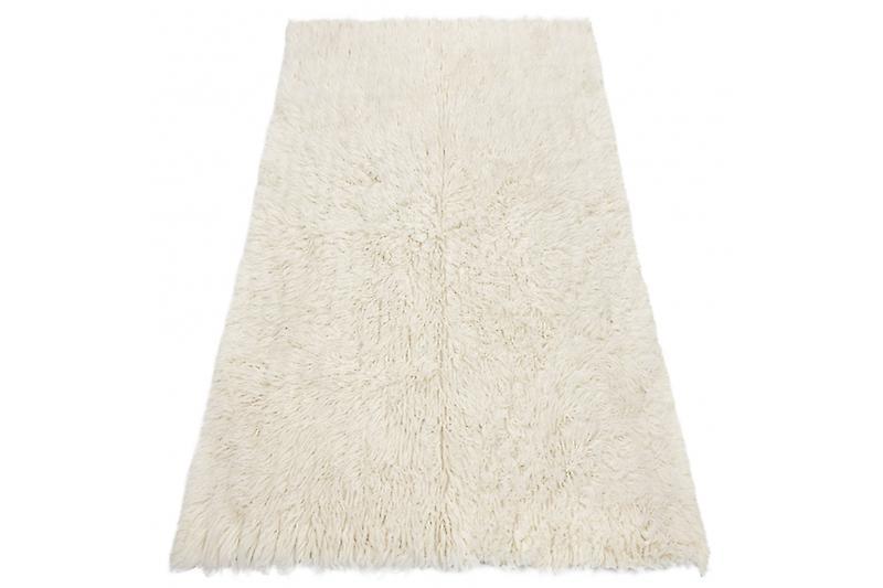 Flokati Woolen Bedcover Rug