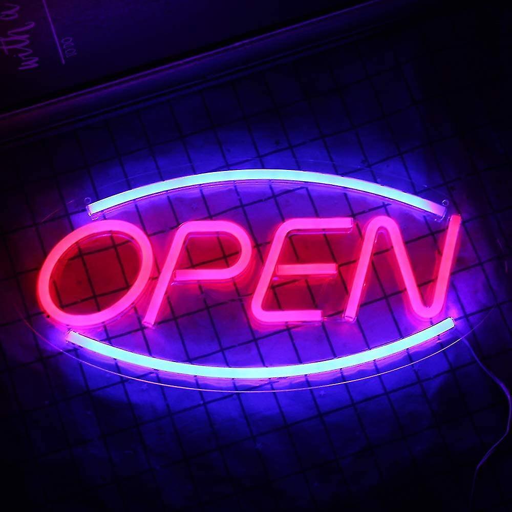 Neon Light Led Open Neon Signs Open Word Neon Night Lights For Room Decor Light Lamp Bedroom Bar Pub Hotel Coffee Shop Restaurant Game Room Wall Ar...