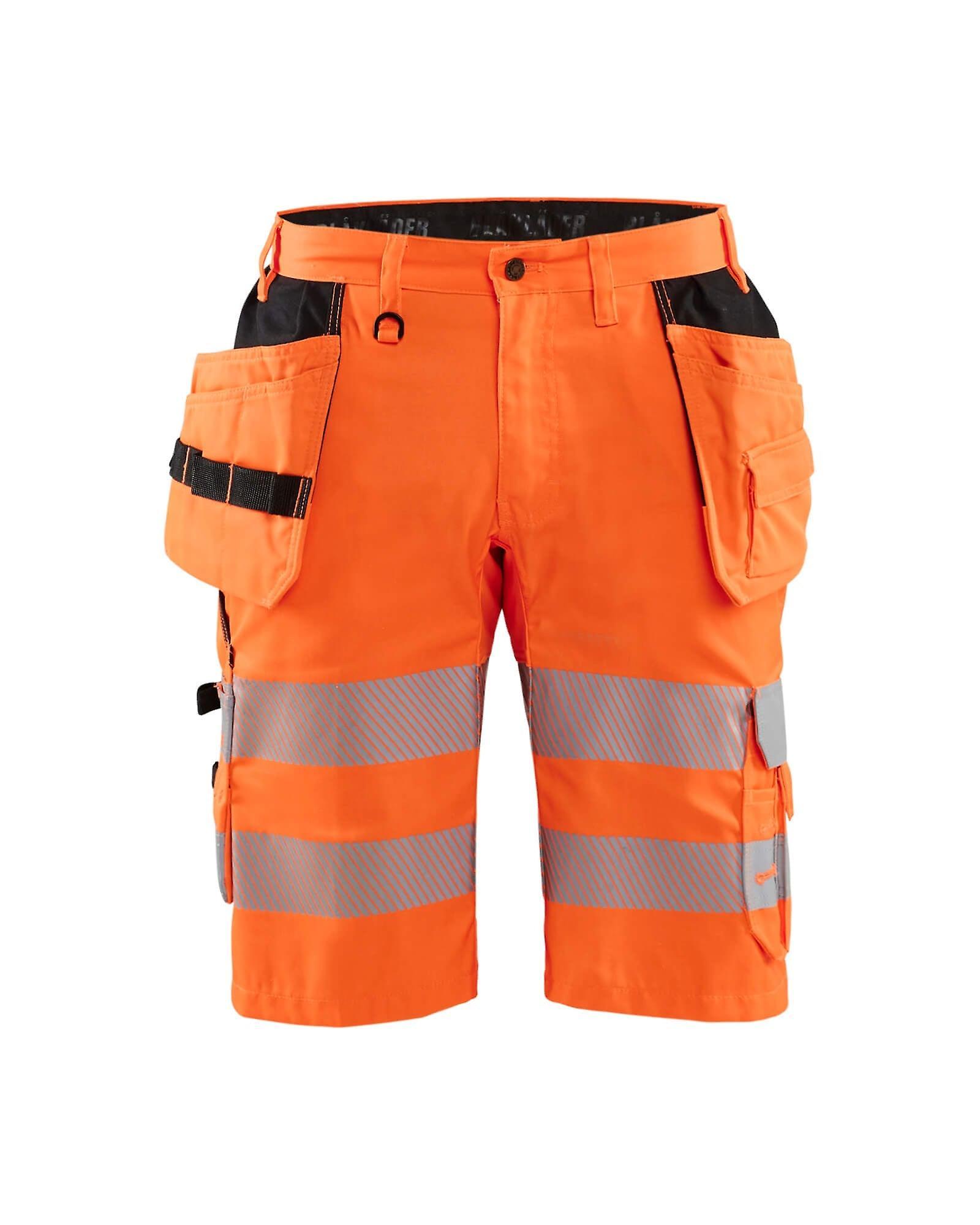 Blaklader 1586 hi-vis stretch shorts - mens (15861811) Orange