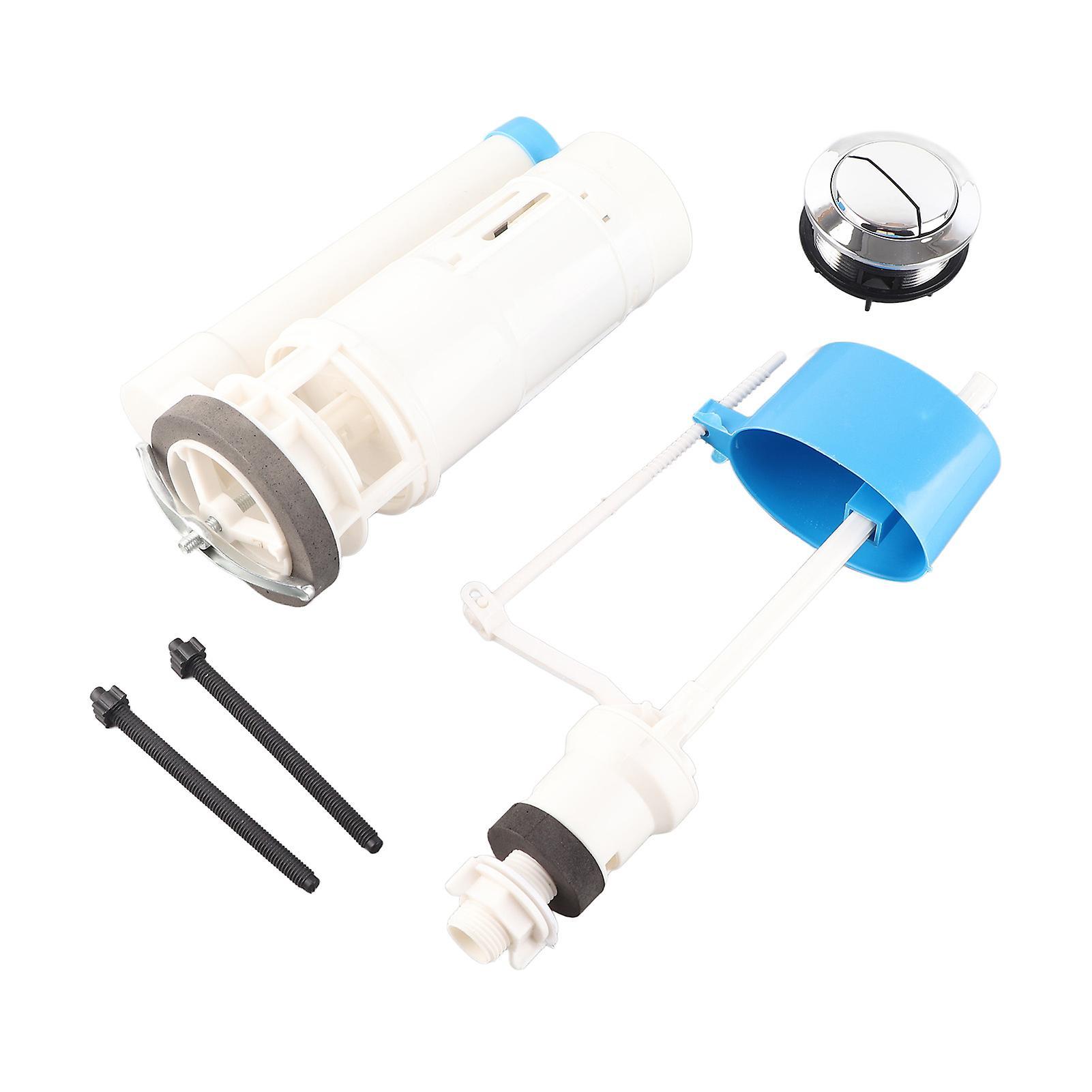 Dmdm 20cm Toilet Replacement Flush Valves Fill Valve With Push Button Universal Water Saving Toilet Repair Kit