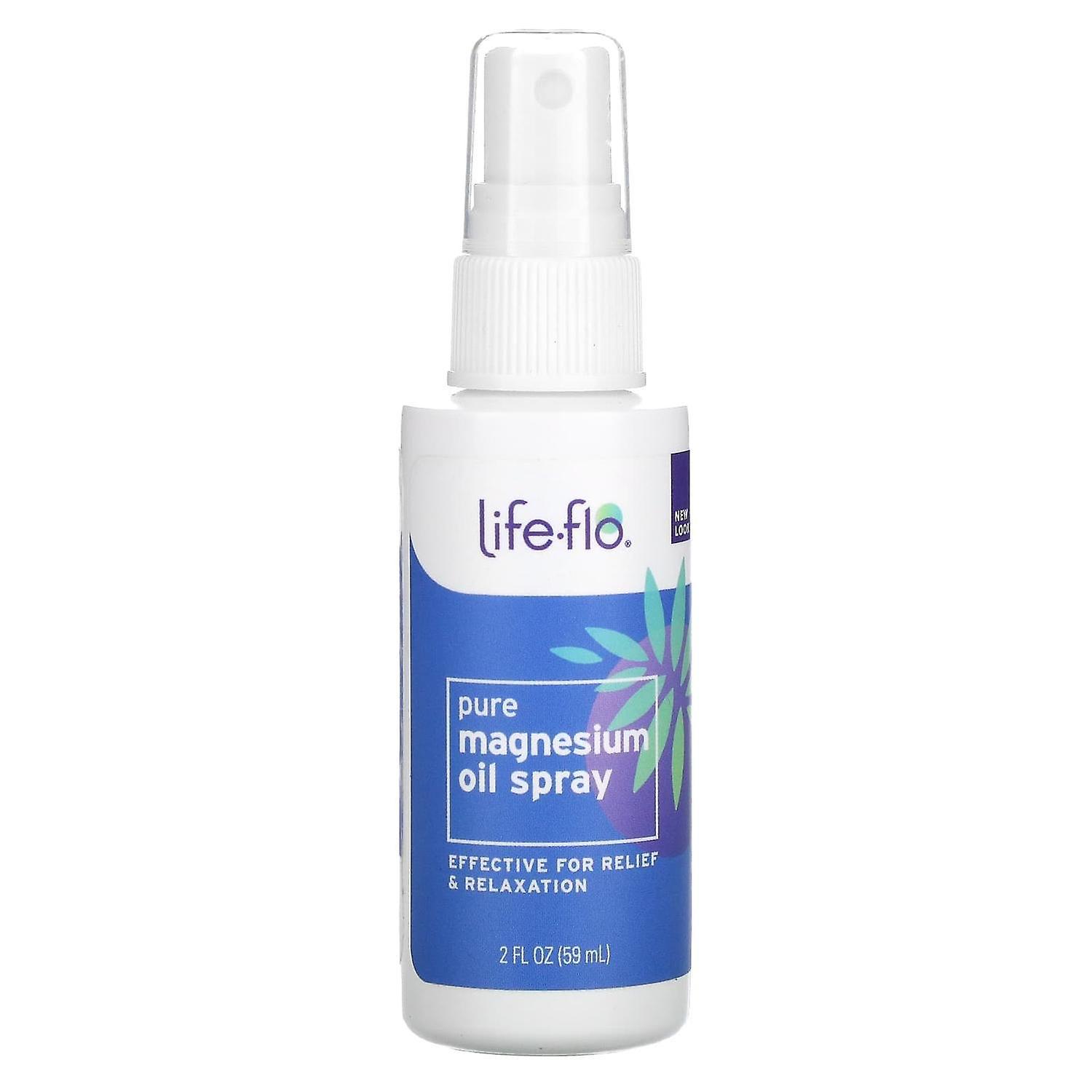 Life Flo Life-flo, Pure Magnesium Oil Spray, 2 fl oz (59 ml)