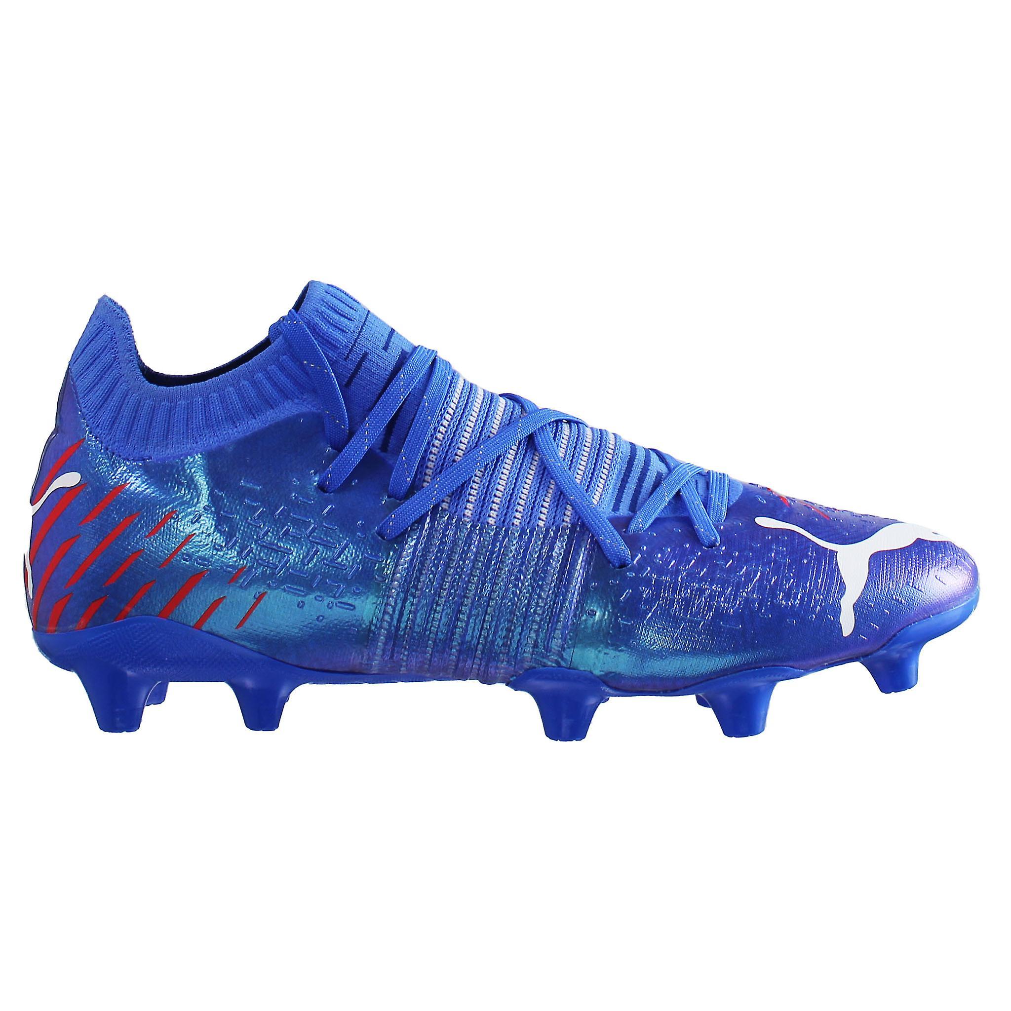 Puma Future Z 1.2 FG/AG Lace-Up Blue Synthetic Mens Football Boots 106476_01 UK 4 EU 37 US 5