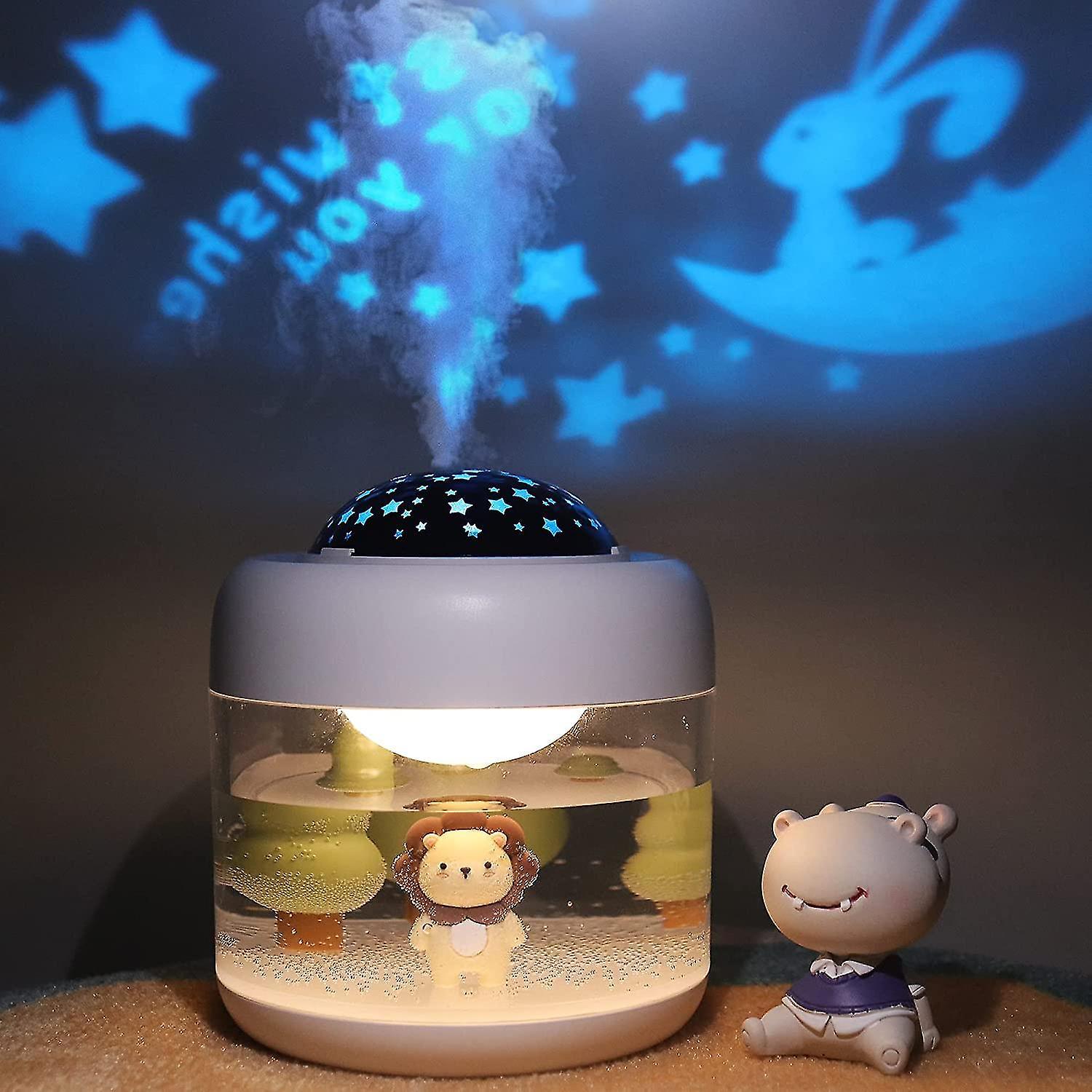 Unbrand Baby Cool Mist Humidifiers For Bedroom Quiet - Small Humidifier For Home With Night Light & Star Projector-sy