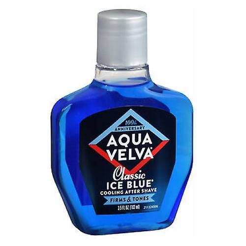 Aqua Velva  Classic Ice Blue Cooling After Shave, 3.5 oz (Pack of 1)