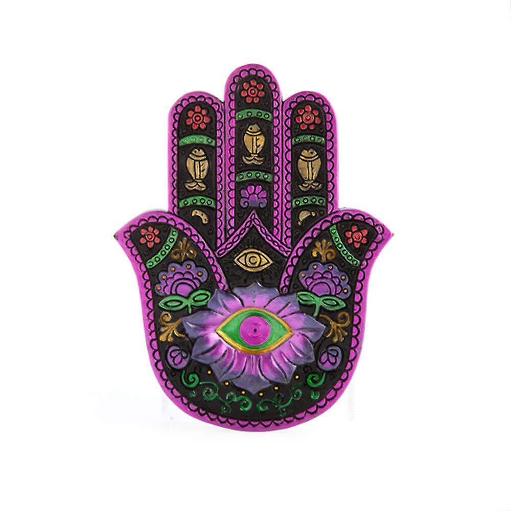 LatestBuy Hamsa Flat Incense Burner