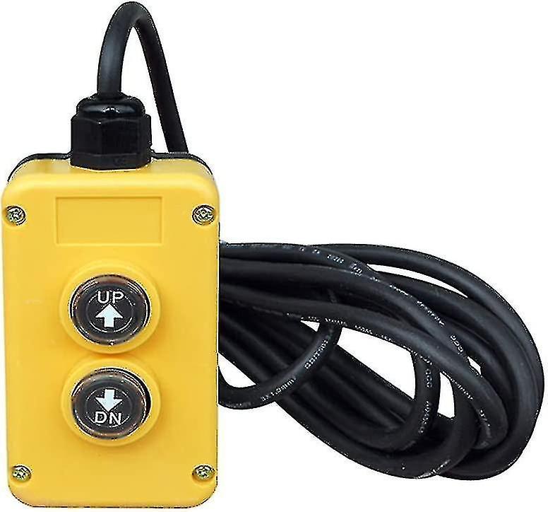 Bebetter 3 Wire Dump Trailer Remote Control Switch (12v) - Suitable For Single Acting Hydraulic Pumps, Power Units, Lift Dump Trucks, And Wreckers