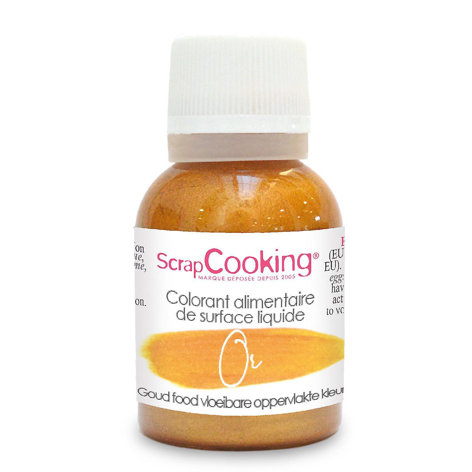 ScrapCooking Liquid food colouring - gold