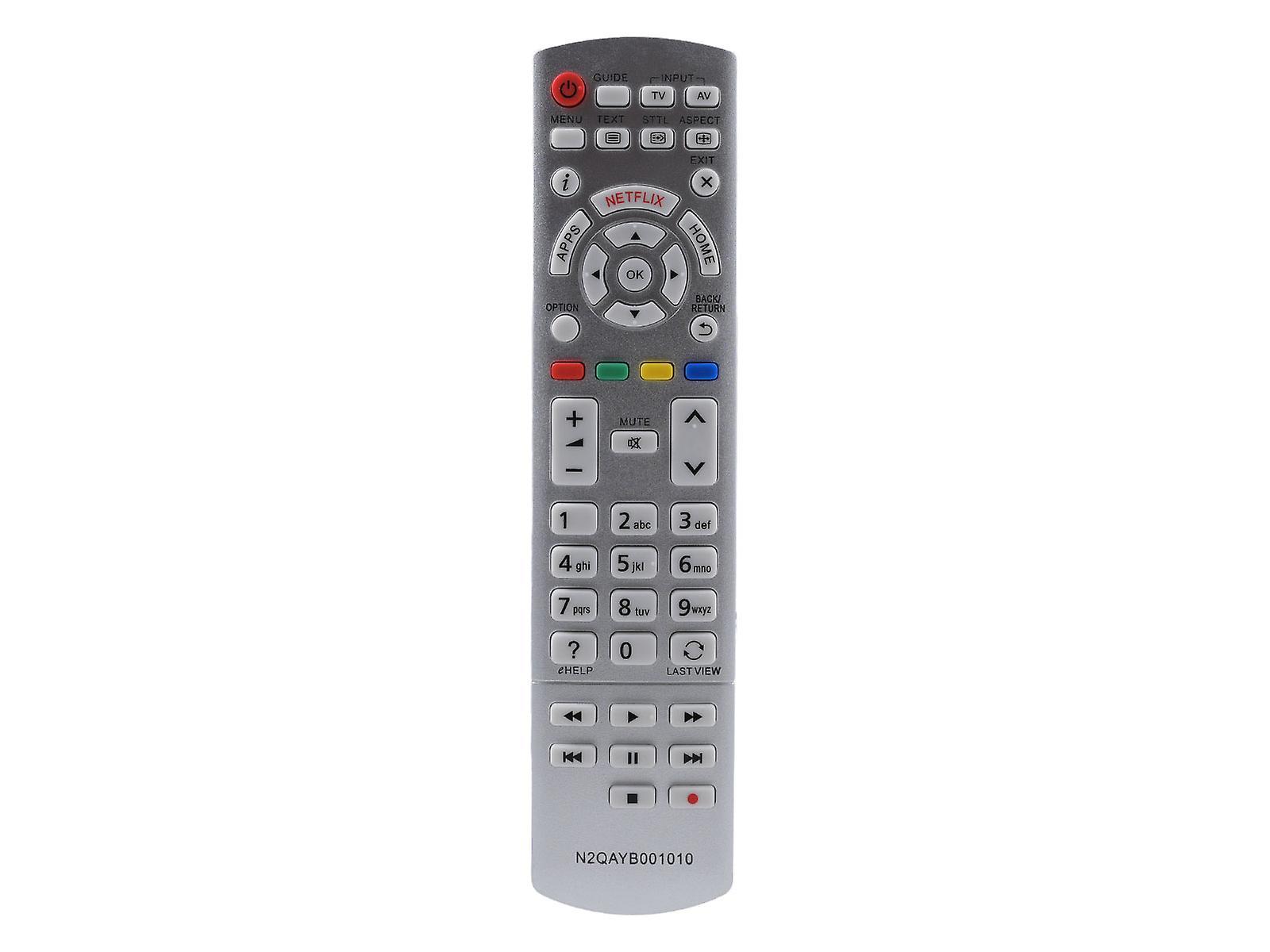 azurano remote control for PANASONIC N2QAYB001010 - SUB N2QAYB000928 N2QAYB000842 Silver