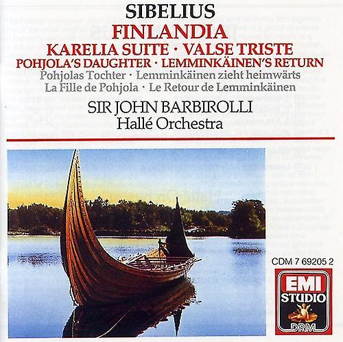 EMI Classics Imports J. Sibelius - Finlandia/Karelia/Pohjolas/Etc [COMPACT DISCS] USA Import