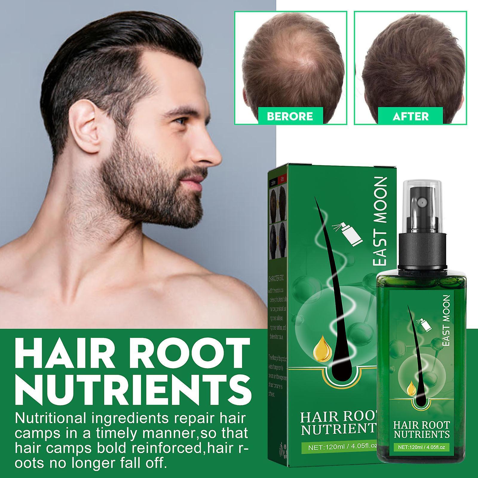 Gaoguang Men's Hair Growth Nutrient Solution Hair Boundary Line Dense Hair Nourishing Repair Hair Growth Solution120ml 241287 Green