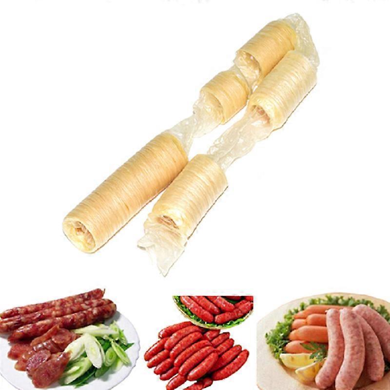 He Fei Mao Qiang Dian Zi Shang Wu You Xian Gong Si 18mm Edible Sausage Casings skins Packaging Pork Intestine Sausage Tubes Casing HFMQV One Size