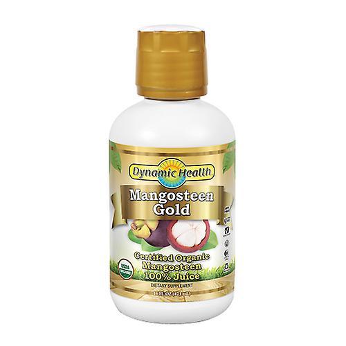 Dynamic Health Laboratories Mangosteen, Gold 100% Pure, 16 Oz (Pack Of 1)