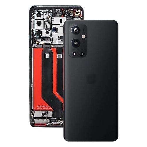 Repair Parts For Oneplus 9 Pro Battery Back Cover With Camera Lens Black