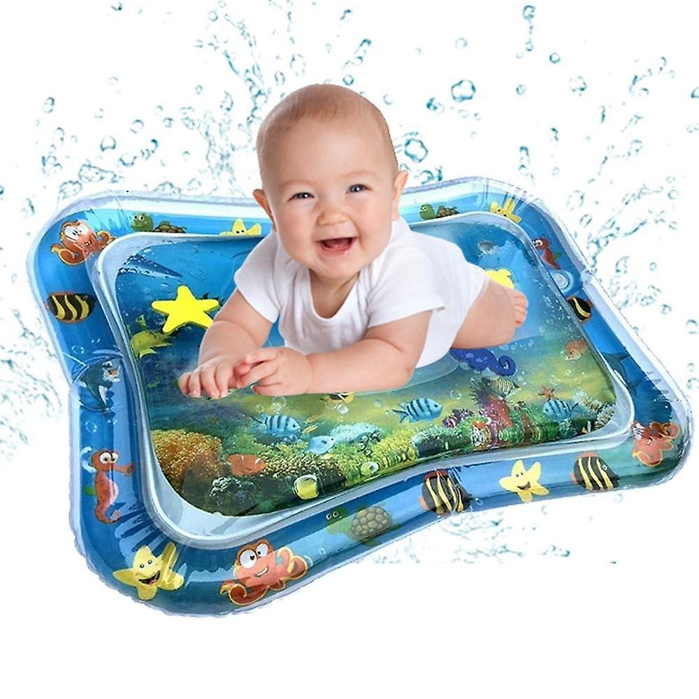 Slowmoose Inflatable Baby Water Play Mat - Tummy Time For Newborns