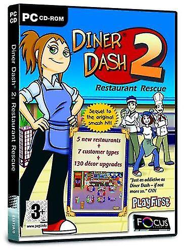 Diner Dash 2 (PC CD) - PAL - New & Sealed