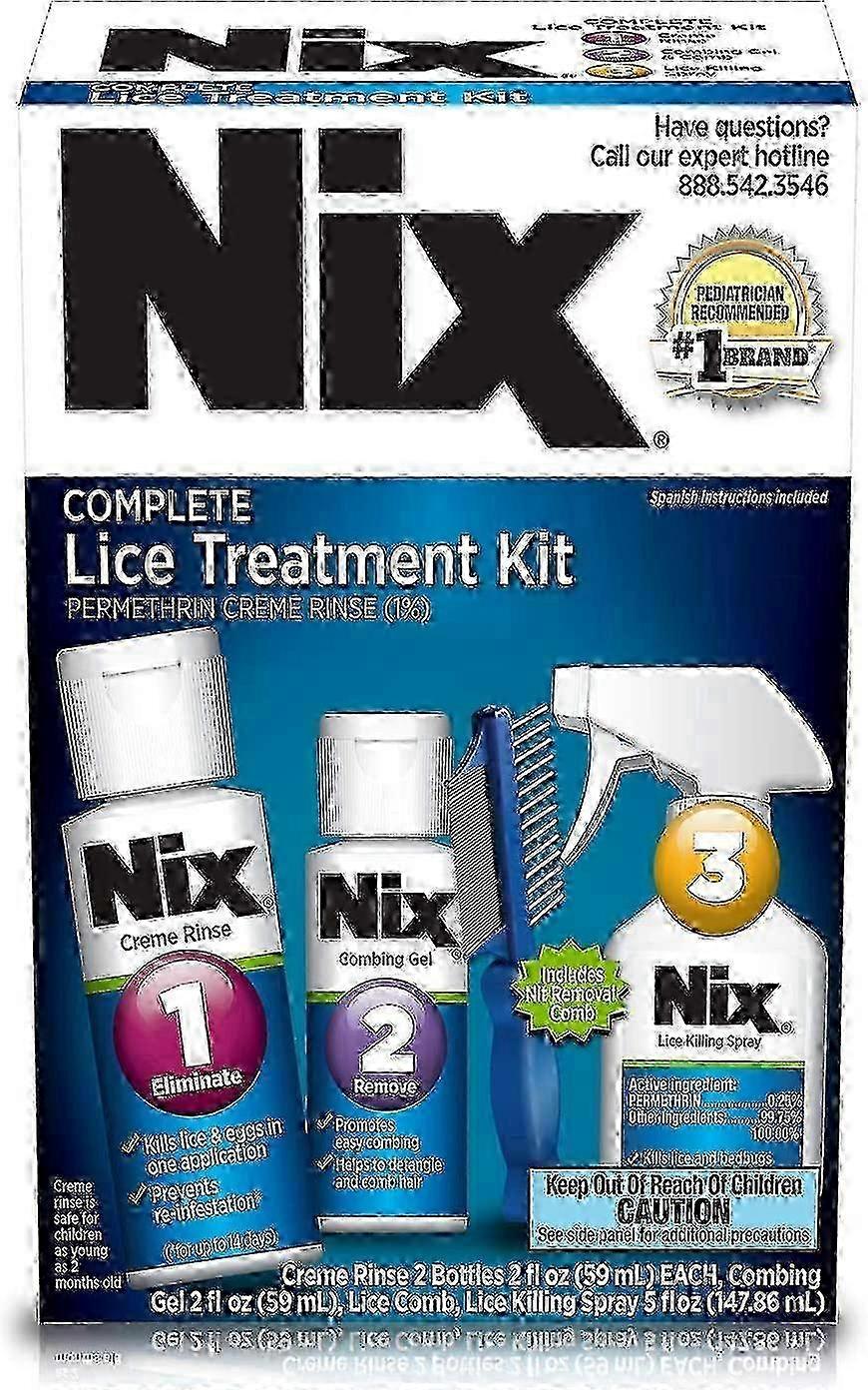 Nix Complete Lice Treatment Kit, 1 Kit