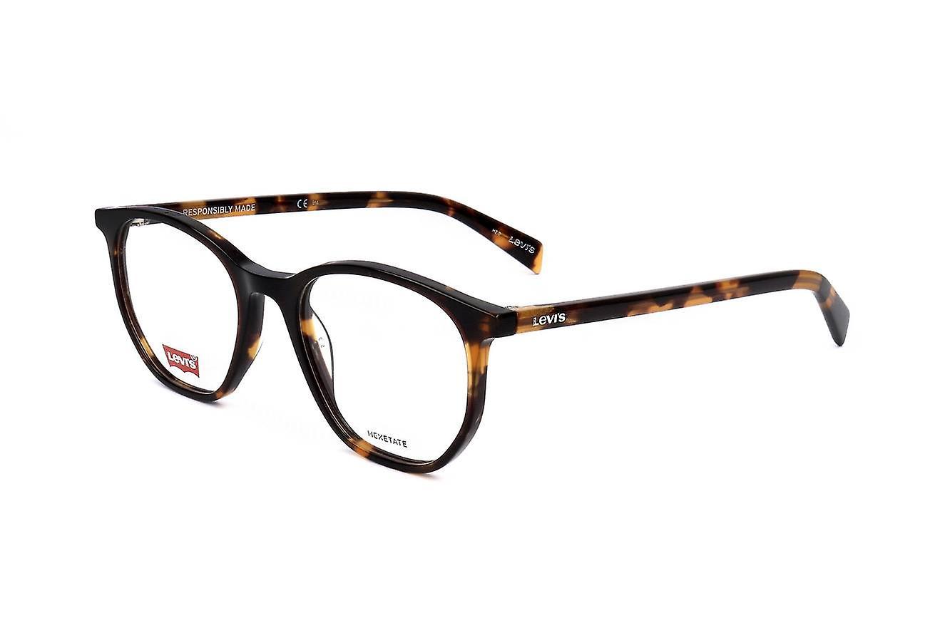 Eyewear Frames Levis LV 1002 086 HAVANA 51/19/150 UNISEX Brown 51 mm