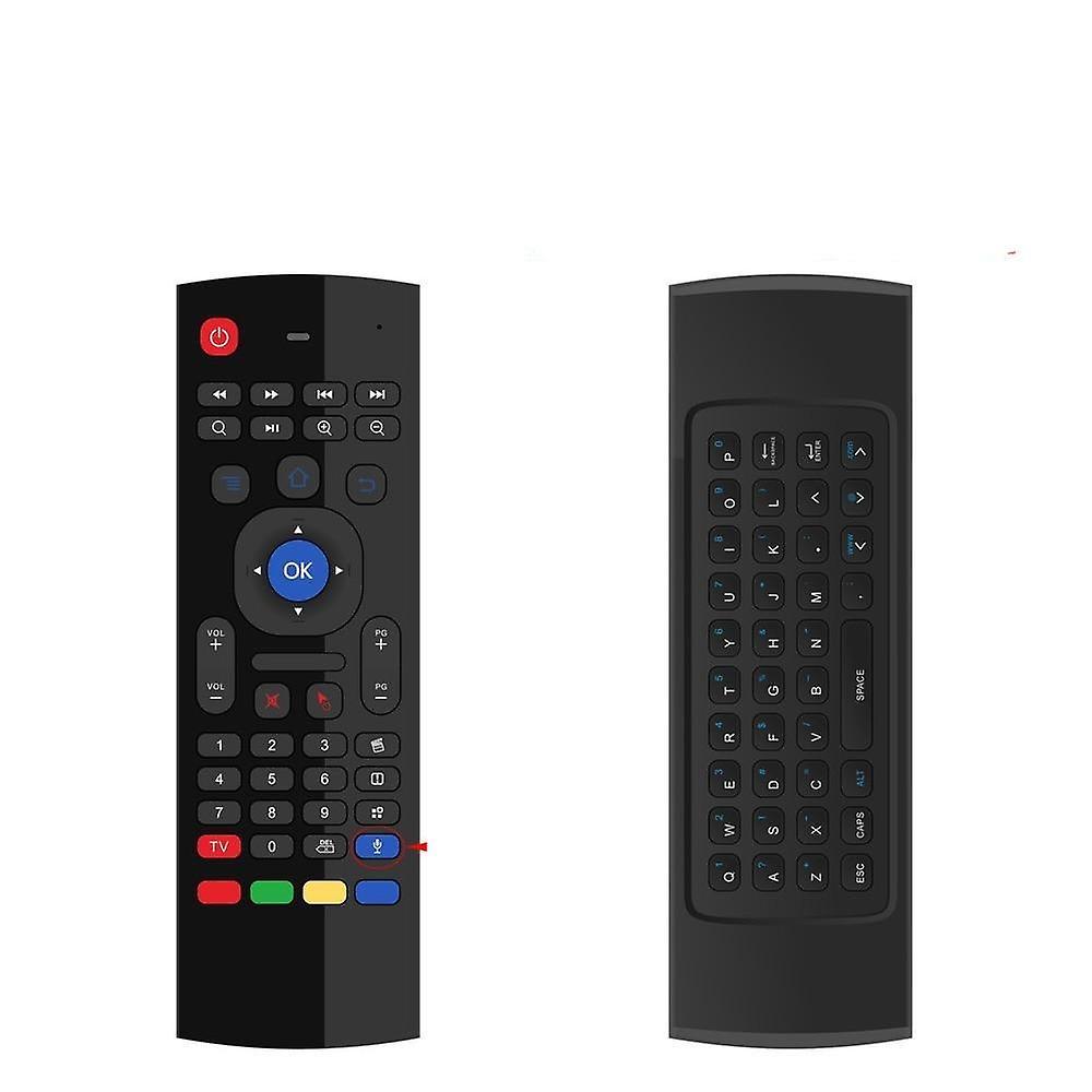 Slowmoose Smart Voice Remote Control 2.4g Rf Wireless Keyboard EN mic no backlit