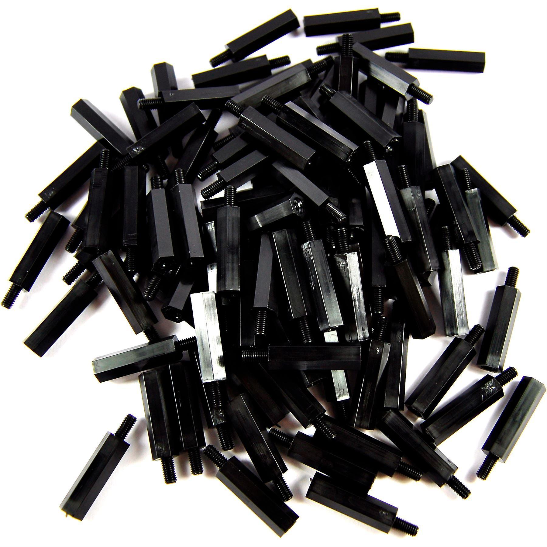 Flux Workshop 100pcs M3 Male Female 20mm Nylon Standoffs