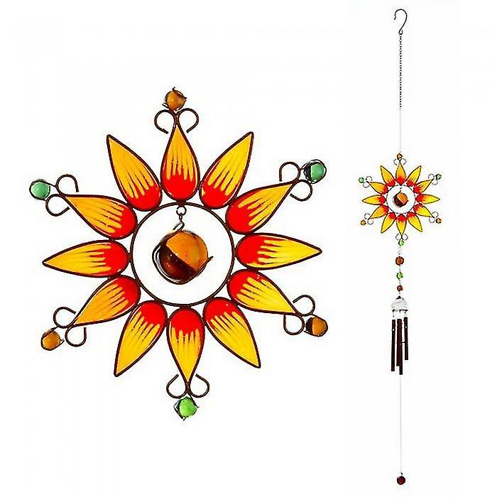 Something Different Orange Wind Chime One Size